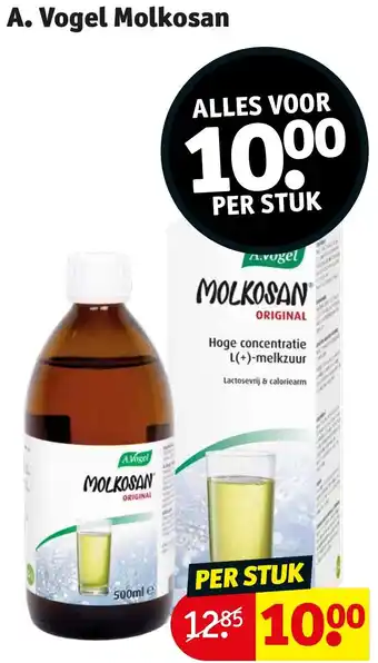 Kruidvat A. Vogel Molkosan aanbieding