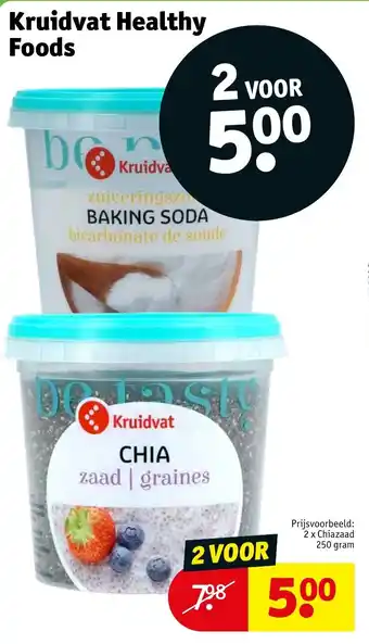 Kruidvat Kruidvat Healthy Foods aanbieding