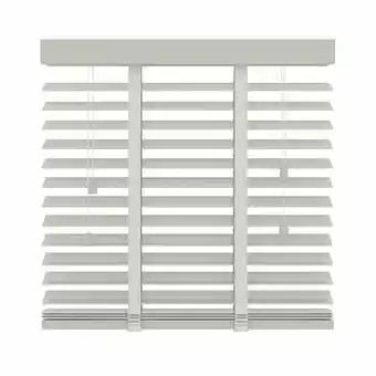 GAMMA GAMMA horizontale jaloezie hout 50 mm 944 wit 100x180 cm aanbieding