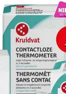 Kruidvat Kruidvat Contactloze Thermometer aanbieding