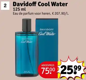 Kruidvat Davidoff Cool Water aanbieding