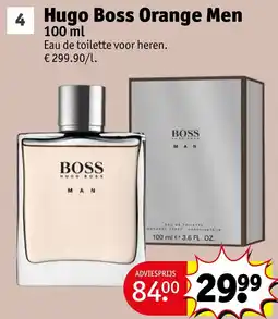 Kruidvat Hugo Boss Orange Men aanbieding