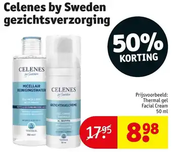 Kruidvat Celenes by Sweden gezichtsverzorging aanbieding