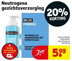 Kruidvat Neutrogena gezichtsverzorging aanbieding