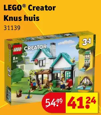 Kruidvat Lego Creator Knus huis aanbieding