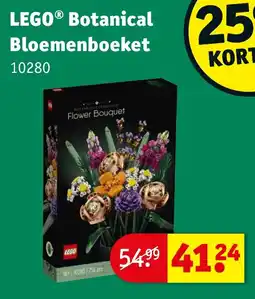 Kruidvat Lego Botanical Bloemenboeket aanbieding