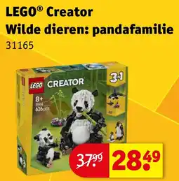 Kruidvat Lego Creator Wilde dieren: Pandafamilie aanbieding