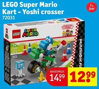 Kruidvat Lego Super Mario Kart -Yoshi crosser aanbieding