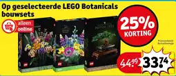 Kruidvat Op geselecteerde Lego Botanicals bouwsets aanbieding