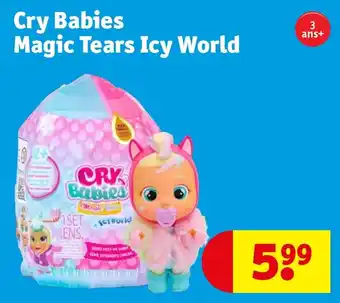 Kruidvat Cry Babies Magic Tears Icy World aanbieding