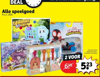 Kruidvat Alle Speelgoed aanbieding