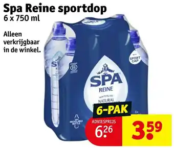 Kruidvat Spa Reine Sportdop aanbieding