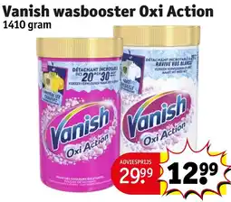 Kruidvat Vanish Wasbooster Oxi Action aanbieding