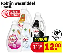 Kruidvat Robijn Wasmiddel aanbieding