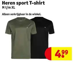 Kruidvat Heren sport T-shirt aanbieding