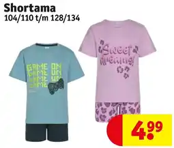 Kruidvat Shortama aanbieding