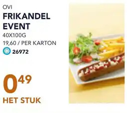 Bidfood Ovi frikandel event aanbieding