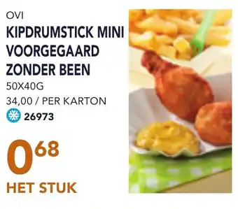 Bidfood Ovi kipdrumstick mini voorgegaard zonder been aanbieding