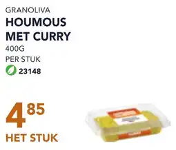 Bidfood Granoliva houmous met curry aanbieding