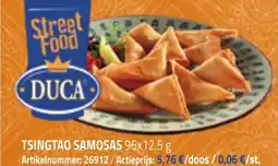 Bidfood Tsingtao samosas aanbieding