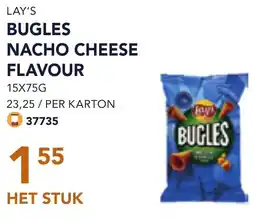 Bidfood Lay's bugles nacho cheese flavour aanbieding