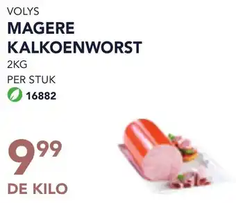 Bidfood Volys magere kalkoenworst aanbieding