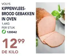 Bidfood Volys kippenvleesbrood gebakken in oven aanbieding