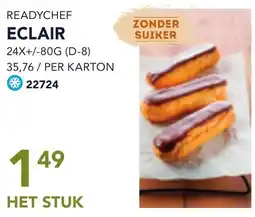 Bidfood Readychef eclair aanbieding