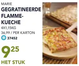 Bidfood Marie gegratineerde flammekueche aanbieding