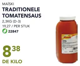 Bidfood Maïski traditionele tomatensaus aanbieding