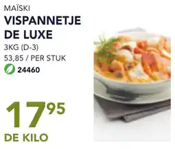 Bidfood Maïski vispannetje de luxe aanbieding