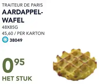 Bidfood Traiteur de paris aardappelwafel aanbieding