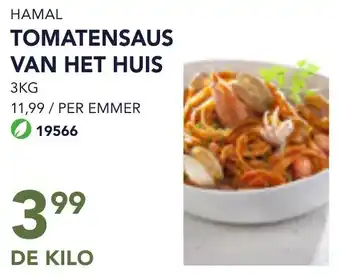 Bidfood Hamal tomatensaus van het huis aanbieding