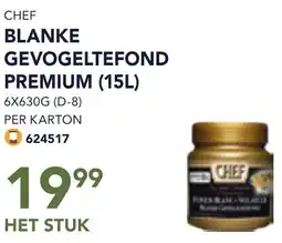 Bidfood Chef blanke gevogeltefond premium aanbieding