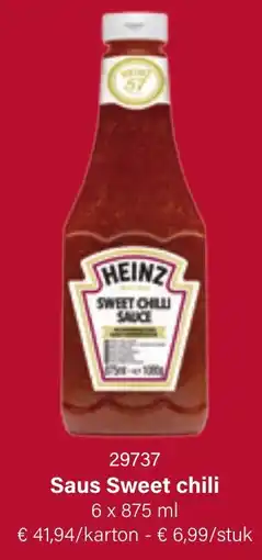 Bidfood Heinz Saus Sweet Chili aanbieding