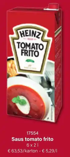 Bidfood Heinz Saus Tomato Frito aanbieding