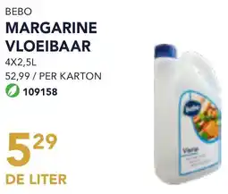 Bidfood Bebo margarine vloeibaar aanbieding