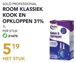 Bidfood Solo professional room klassiek kook en opkloppen 31% aanbieding