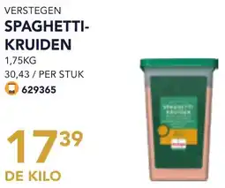 Bidfood Verstegen Spaghetti Kruiden aanbieding