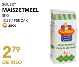 Bidfood Soubry maiszetmeel aanbieding