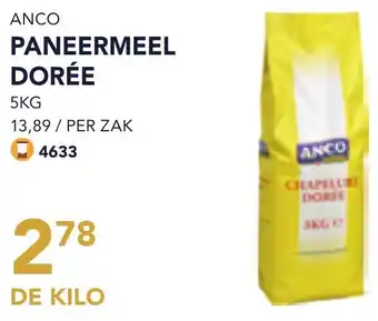 Bidfood Anco Paneermeel Dorée aanbieding