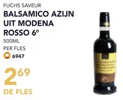 Bidfood Fuchs Saveur Balsamico Azijn Uit Modena Rosso 6° aanbieding