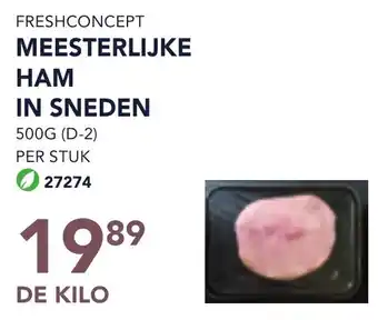 Bidfood Freshconcept meesterlijke ham in sneden aanbieding