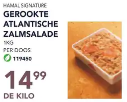 Bidfood Hamal signature gerookte atlantische zalmsalade aanbieding