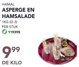 Bidfood Hamal Asperge en Hamsalade aanbieding