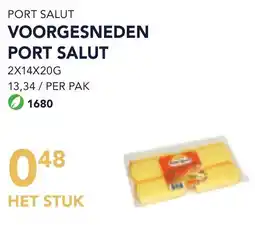 Bidfood Port Salut Voorgesneden Port Salut aanbieding