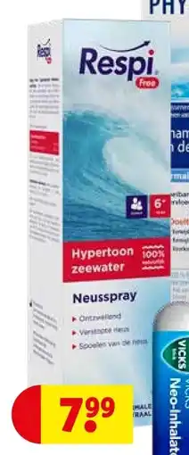 Kruidvat Respi Neusspray aanbieding