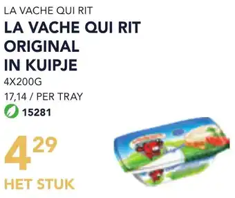 Bidfood La vache qui rit original in kuipje aanbieding