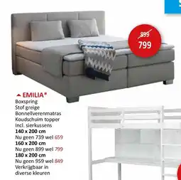 Weba EMILIA aanbieding