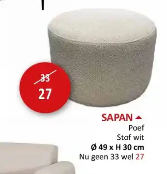 Weba SAPAN aanbieding